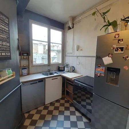 Amazing Big Flat In Champs-elysees